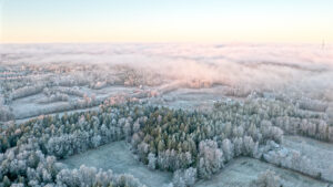 Frost from above